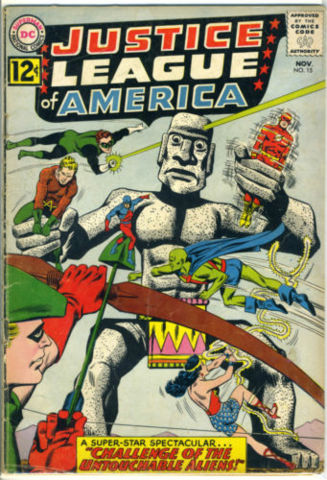 JUSTICE LEAGUE of AMERICA #015 © November 1962 DC Comics